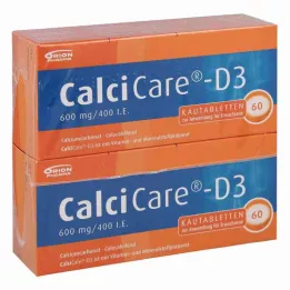 CalciCare-D3 600mg/400 internationale Einheiten (120 stk)