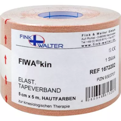 TAPE elastisch 5 cmx5 m hautfarben, 1 St