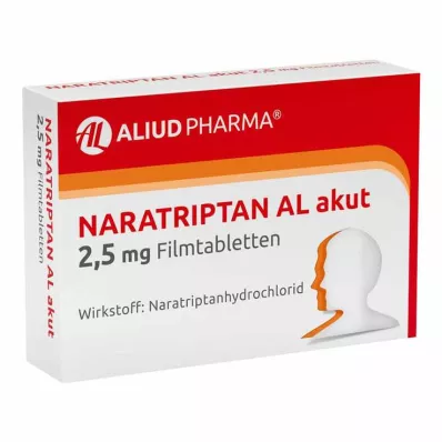NARATRIPTAN AL akut 2,5 mg Filmtabletten, 2 St