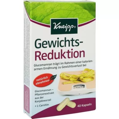 KNEIPP Gewichtsreduktion Kapseln, 40 St