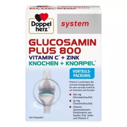 DOPPELHERZ Glucosamin Plus 800 system Kapseln, 120 St
