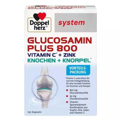 DOPPELHERZ Glucosamin Plus 800 system Kapseln, 120 St DOPPELHERZ Glucosamin Plus 800 system Kapseln, 120 St