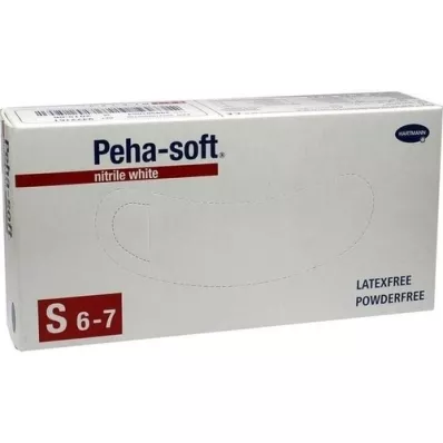 PEHA-SOFT nitrile white Unt.Hands.unsteril pf S, 100 St