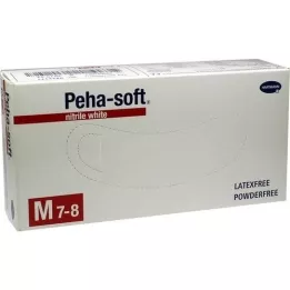 PEHA-SOFT nitrile white Unt.Hands.unsteril pf M, 100 St