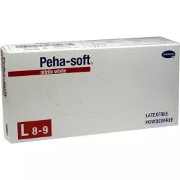 PEHA-SOFT nitrile white Unt.Hands.unsteril pf L, 100 St