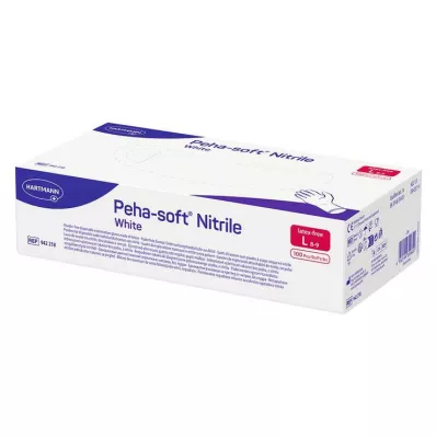 PEHA-SOFT nitrile white Unt.Hands.unsteril pf L, 100 St