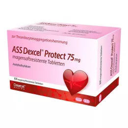 ASS Dexcel Protect 75 mg magensaftres.Tabletten, 100 St