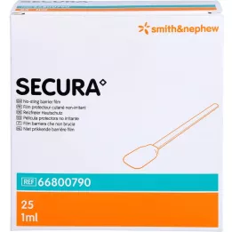 SECURA reizfreier Hautschutz Applikator, 25X1 ml