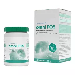 LACTOBACT omni FOS magensaftresistente Kapseln, 60 St