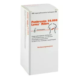 Pankreatin 20000 Laves Mikro magensaftresistent Kapseln, 100 St