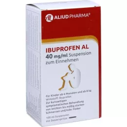 IBUPROFEN AL 40 mg/ml Suspension zum Einnehmen, 100 ml