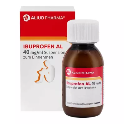 Ibuprofen AL 40 mg / ml Suspension zum Einnehmen, 100 ml