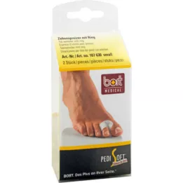 BORT PediSoft Zehenspreizer Gel mit Ring small, 2 St