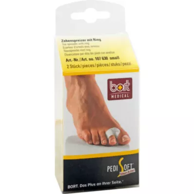 Bort Pedisoft Zehenspreizer mit Ring small, 2 St