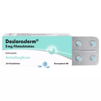 DESLORADERM 5 mg Filmtabletten, 20 St DESLORADERM 5 mg Filmtabletten, 20 St