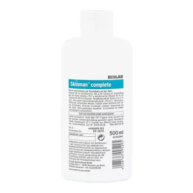 SKINMAN complete Händedesinfektion Spenderflasche, 500 ml