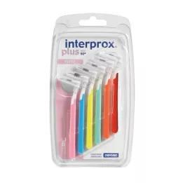 INTERPROX plus Blister Mix farbl.sort.Interdentalb, 6 St