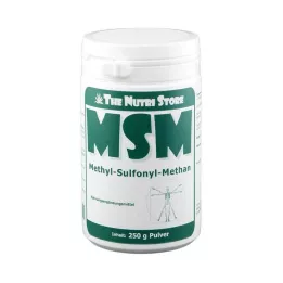 MSM 100% rein Methyl Sulfonyl Methan Pulver, 250 g
