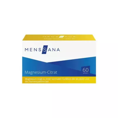 Magnesium Citrat Menssana Kapseln, 60 St
