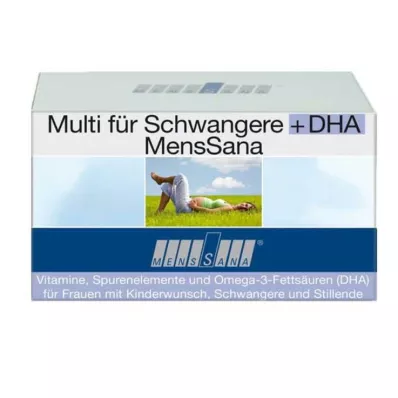 MULTI FÜR Schwangere+DHA MensSana Kapseln, 60 St MULTI FÜR Schwangere+DHA MensSana Kapseln, 60 St