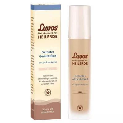 LUVOS Naturkosmetik mit Heilerde Fluid - HELL, 50 ml
