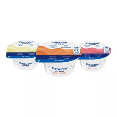 FRESUBIN YOcreme Mischkarton, 24X125 g FRESUBIN YOcreme Mischkarton, 24X125 g