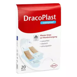 DRACOPLAST waterproof Pflasterstrips sortiert, 20 St