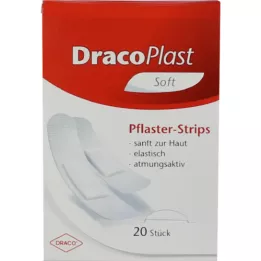 DRACOPLAST Soft Pflasterstrips sortiert, 20 St