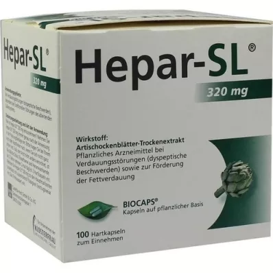 HEPAR-SL 320 mg Hartkapseln, 100 St