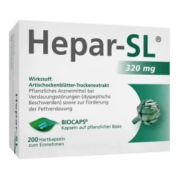 HEPAR-SL 320 mg Hartkapseln, 200 St