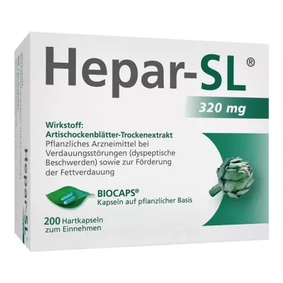 Hepar-SL® 320 mg Hartkapseln, 200 St