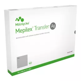 MEPILEX Transfer Ag Schaumverband 15x20 cm steril, 10 St