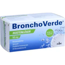 BRONCHOVERDE Hustenlöser 50 mg Brausetabletten, 20 St