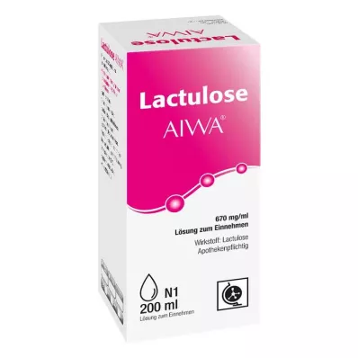 LACTULOSE AIWA 670 mg/ml Lösung zum Einnehmen, 200 ml