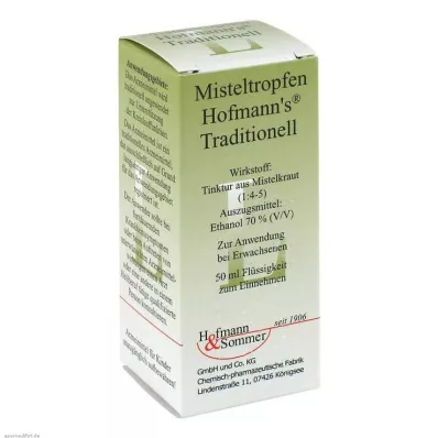 MISTEL-TROPFEN Hofmanns traditionell, 50 ml