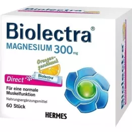 BIOLECTRA Magnesium 300 mg Direct Orange Sticks, 60 St