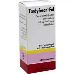 TARDYFERON-Fol Depot-Eisen(II)-sul.m.Fols.Filmtab., 50 St