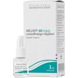 MICLAST 80 mg/g wirkstoffhaltiger Nagellack, 3 ml