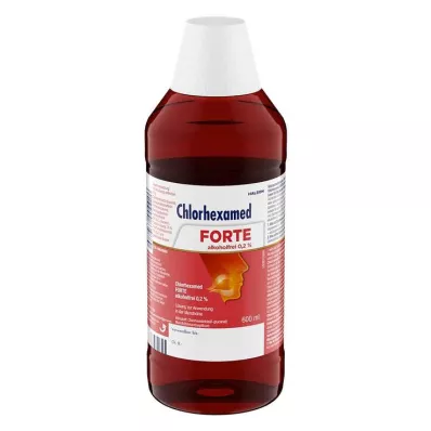 Chlorhexamed FORTE alkoholfrei 0,2 % Mundspülung, antibakteriell, 600 ml Chlorhexamed FORTE alkoholfrei 0,2 % Mundspülung, antibakteriell, 600 ml