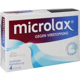 MICROLAX Rektallösung Klistiere, 4X5 ml