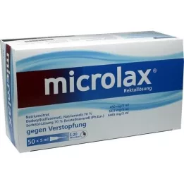 MICROLAX Rektallösung Klistiere, 50X5 ml