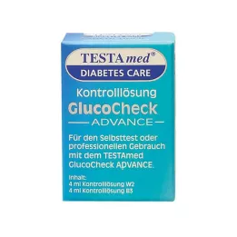 TESTAMED GlucoCheck Advance Kontrolllösung, 4 ml