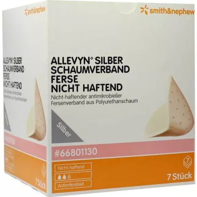 Allevyn Silber Schaumverband Ferse nicht haftend, 7 St