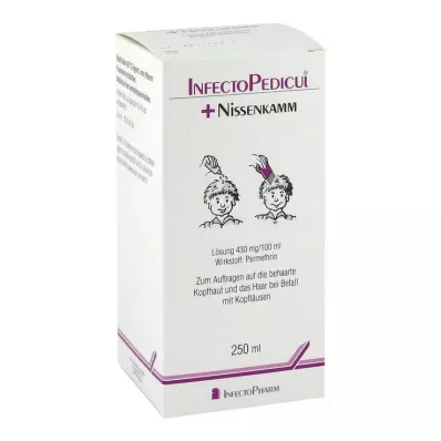 INFECTOPEDICUL Lösung + Nissenkamm, 250 ml
