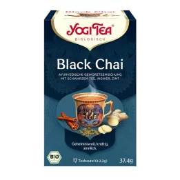 YOGI TEA Black Chai Bio Filterbeutel, 17X2.2 g