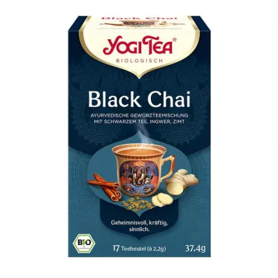 YOGI TEA Black Chai Bio Filterbeutel, 17X2.2 g