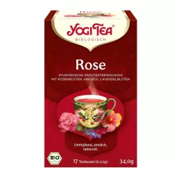 YOGI TEA Rose Bio Filterbeutel, 17X2 g