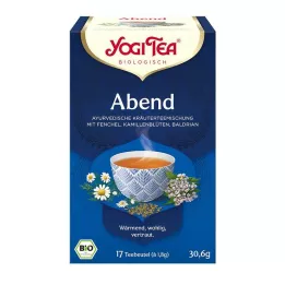 YOGI TEA Abend Tee Bio Filterbeutel, 17X1.8 g