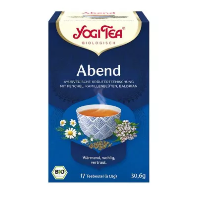 YOGI TEA Abend Tee Bio Filterbeutel, 17X1.8 g