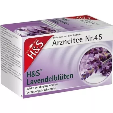 H&amp;S Lavendelblüten Filterbeutel, 20X1.0 g